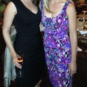 Lela rose black dress